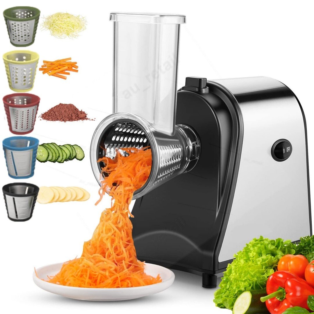 1000W Electric Vegetable Grater & Slicer