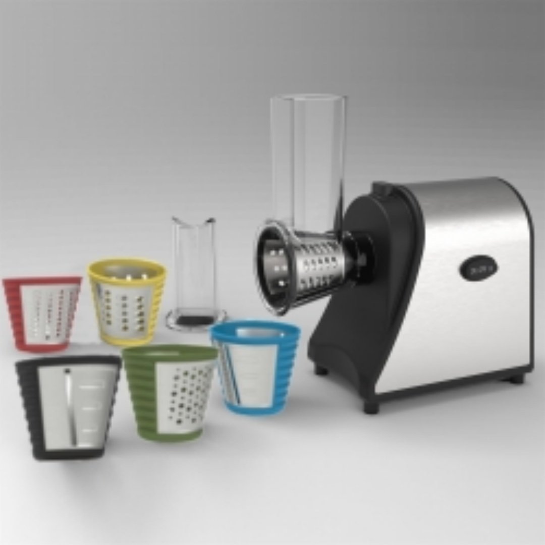 1000W Electric Vegetable Grater & Slicer - Image 5