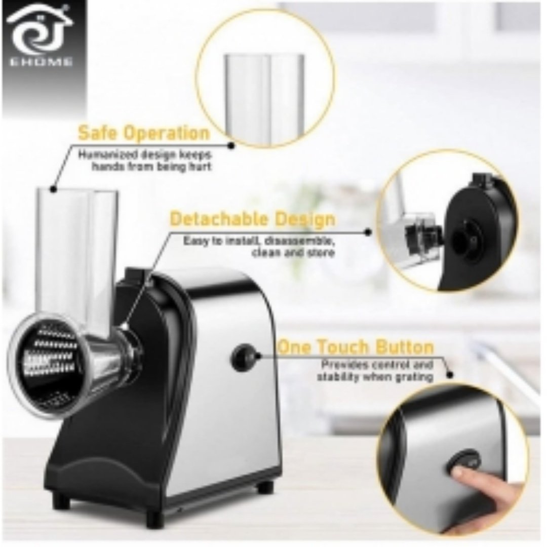 1000W Electric Vegetable Grater & Slicer - Image 6
